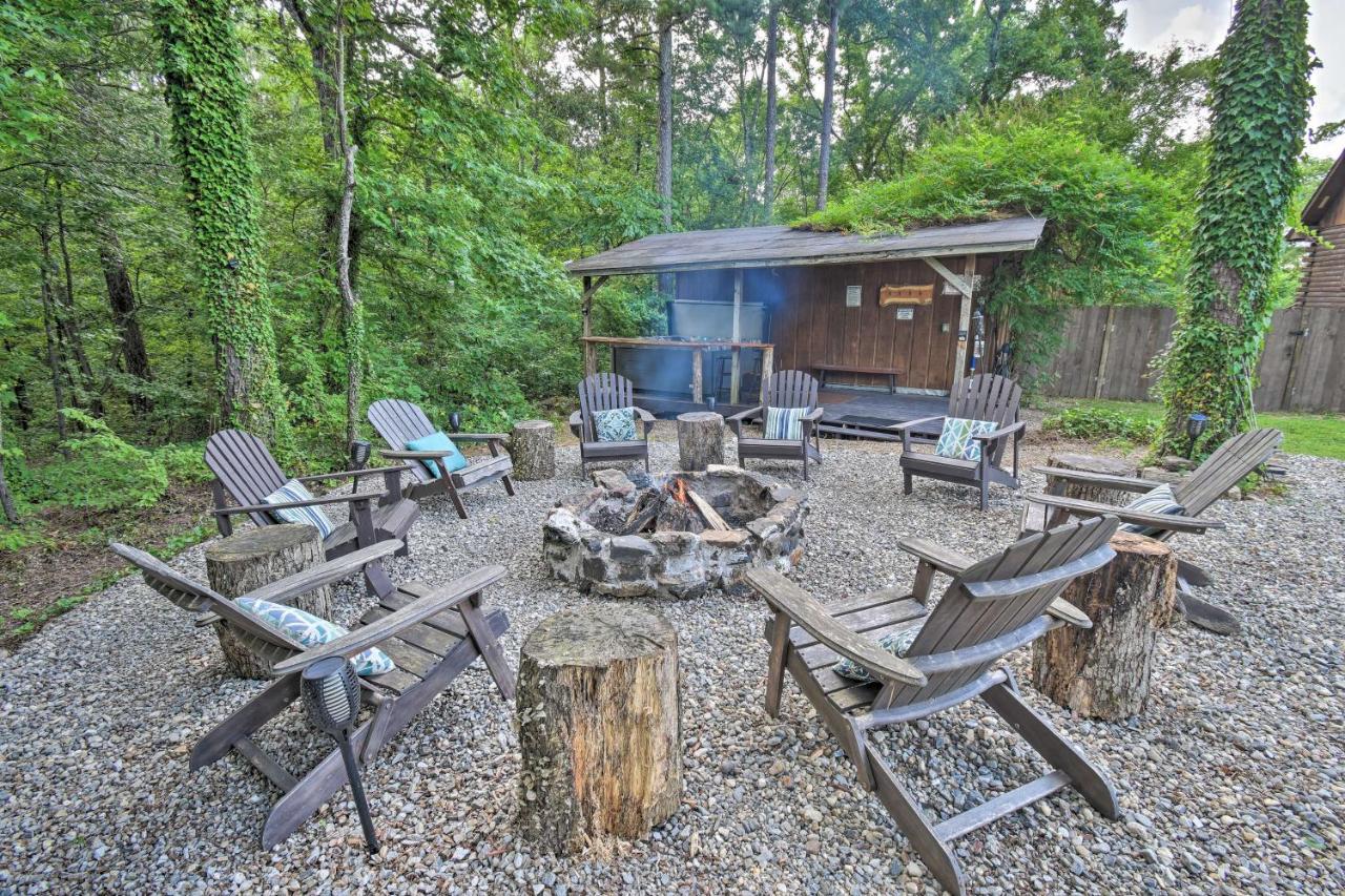 Luxury Pearcy Cabin With 5 Private Acres And Hot Tub! Εξωτερικό φωτογραφία